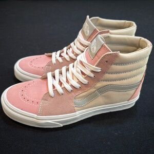 Vans Sk8-Hi Color Block Pink/Multi – Men’s 7.5 / Women’s 9